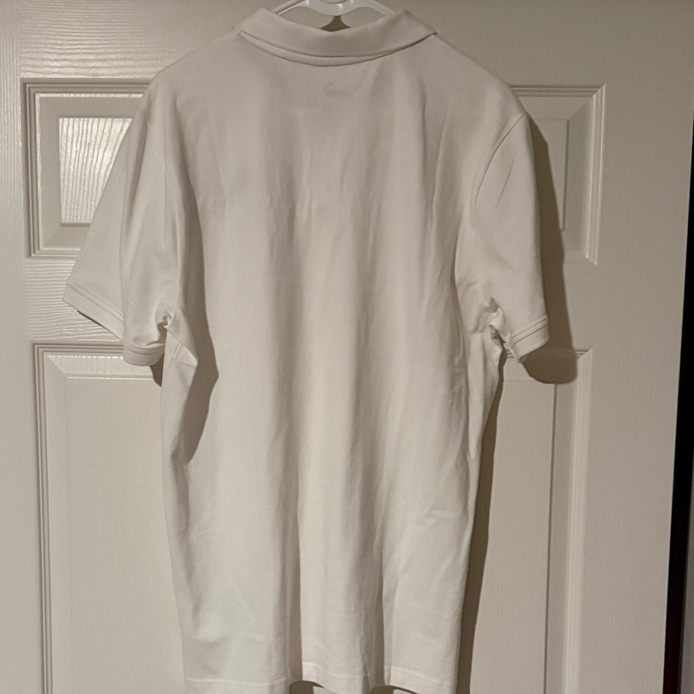 Puma Men's Classic White Polo with Black Logo - Picture 6 of 6